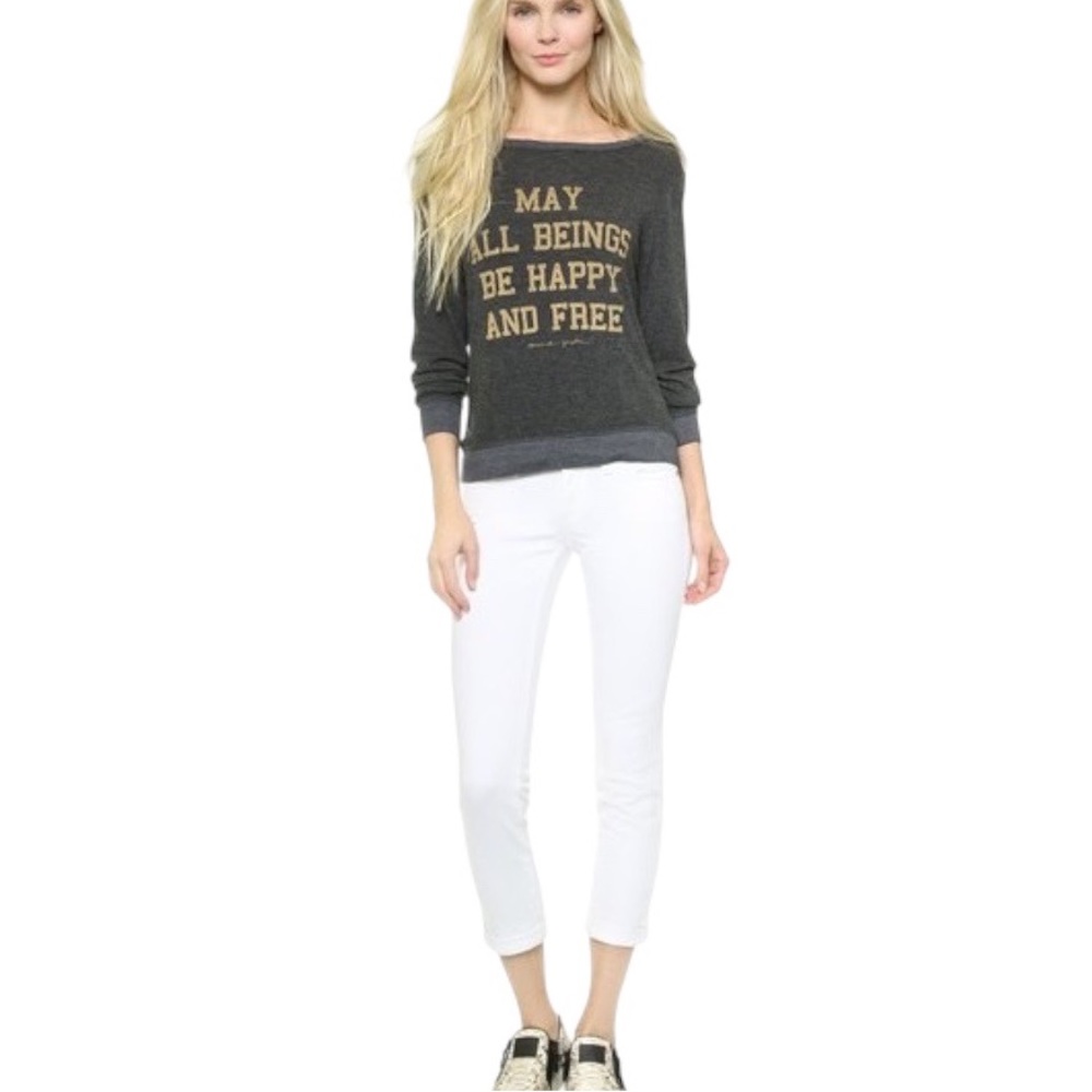 Adriano Goldschmied AG Prima Cigarette Roll-Up White Skinny Jeans - 30